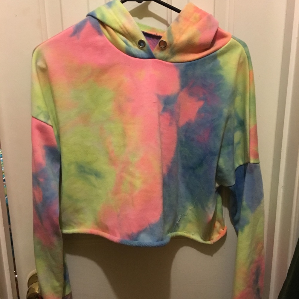 Crop top hoodie